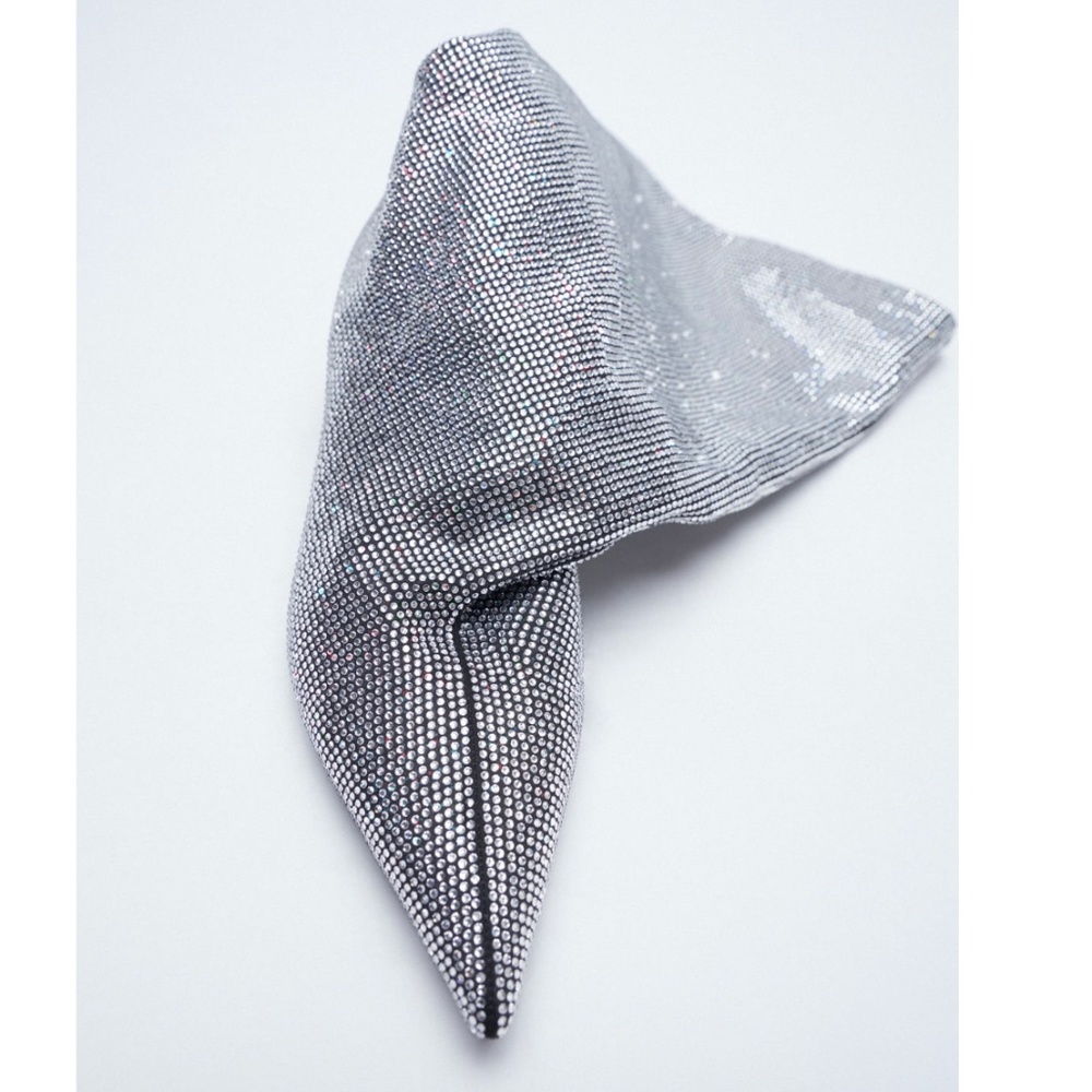 💎 Zara Heeled Sparkly Boots "Silver" 💎 - Picture 13 of 16
